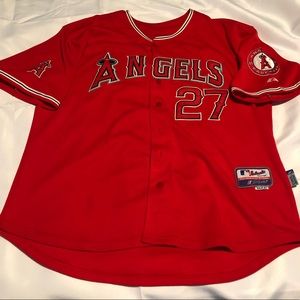Anaheim Angels Mike Trout #27 Alternate Jersey